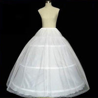 SULI - Original Hot Selling Wedding Accessories 3 Hoop Crinoline Petticoats Wedding Skirt in Stock Underskirt F1782